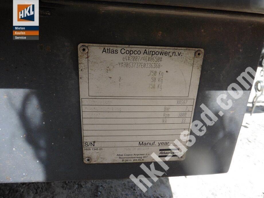 Atlas Copco XAS 87 Kompresszorok