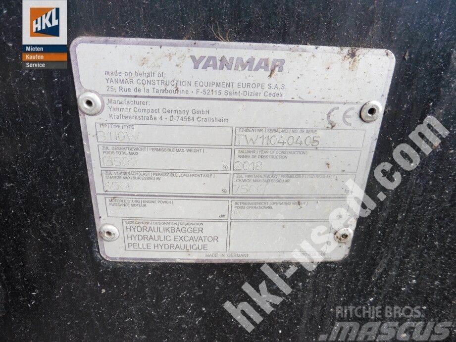 Yanmar B 110 W Gumikerekes kotrók