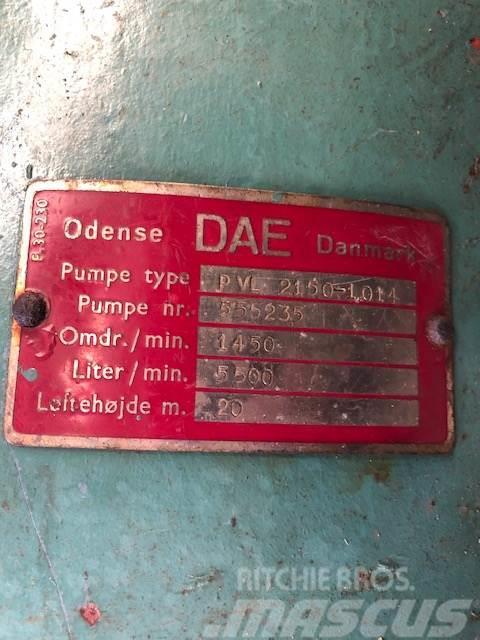 DAE type PVL 2150-1014 pumpe Vízpumpák