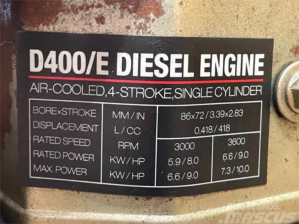  Diesel engine D400/E - 1 cyl. Motorok