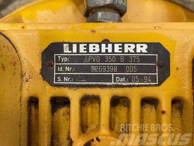Liebherr gear Type PVG 350 B 375 ex. Liebherr PR732M Egyéb alkatrészek