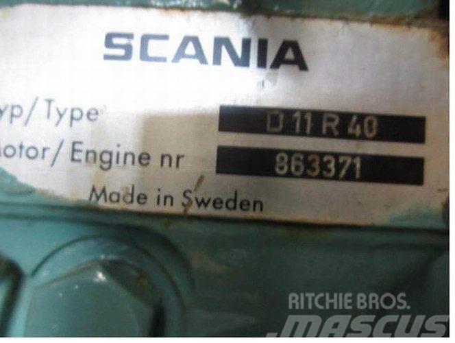Scania D11 R40 motor, komplet Motorok