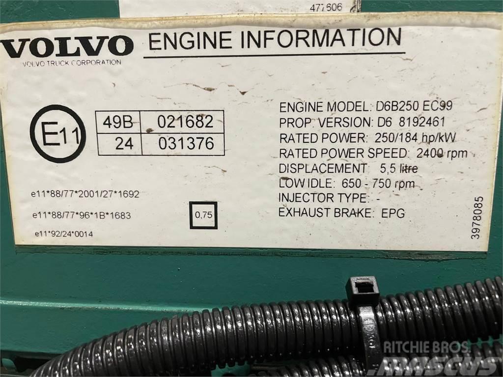 Volvo D6B 250 EC99 motor Motorok