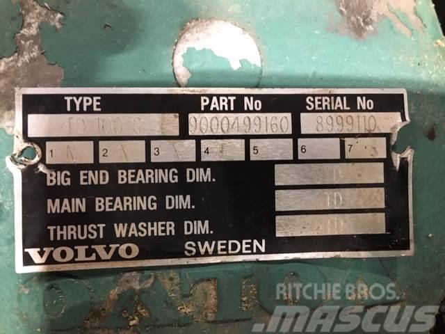 Volvo TD100A motor - kun til reservedele Motorok
