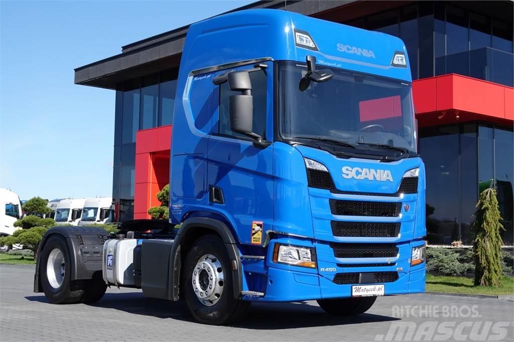 Scania R 450 / RETARDER / I-PARK COOL / KIPPER HYDRAULIC  Nyergesvontatók