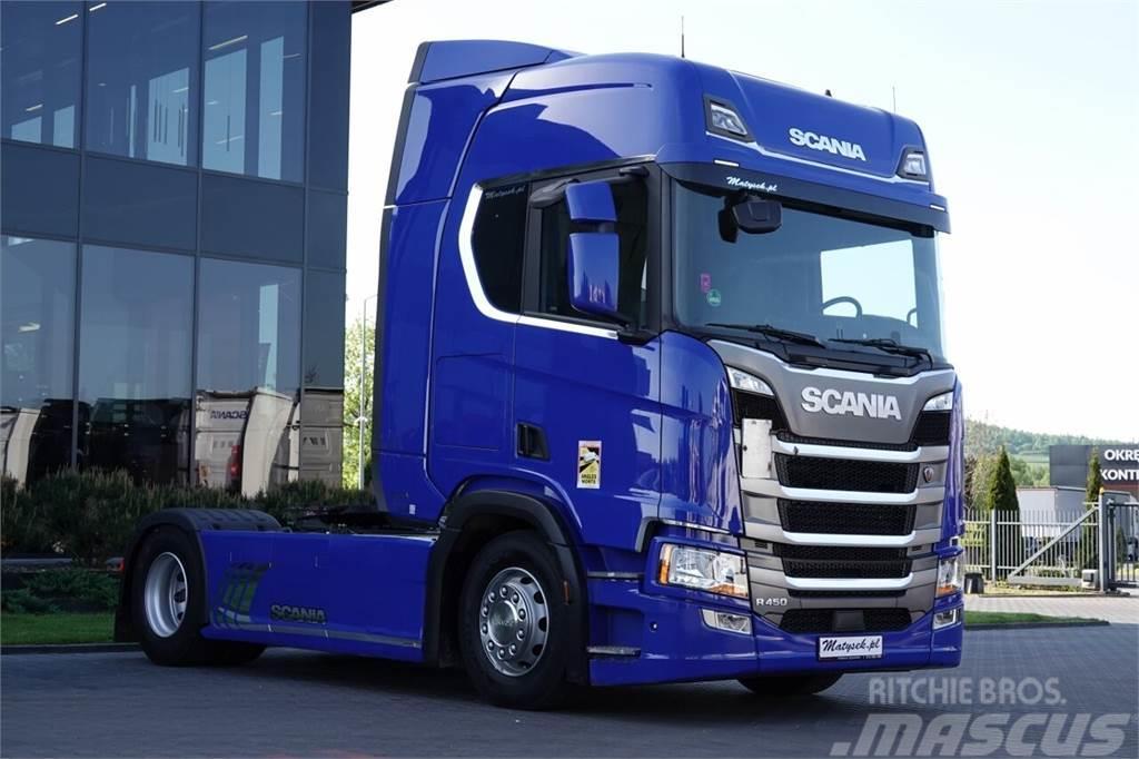 Scania R 450 / RETARDER / NAVI / 2019 ROK Nyergesvontatók