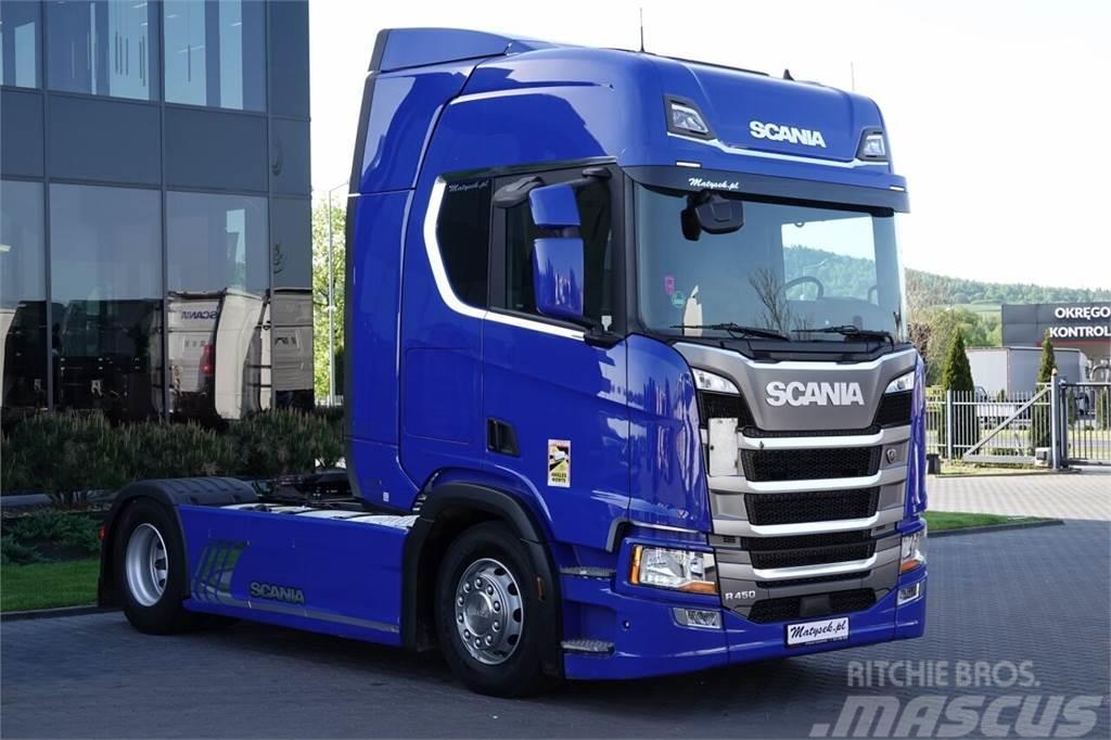 Scania R 450 / RETARDER / NAVI / 2019 ROK Nyergesvontatók