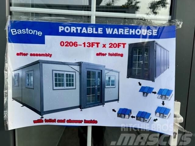  4 m x 6 m Folding Portable Storage Building (Unuse Egyebek
