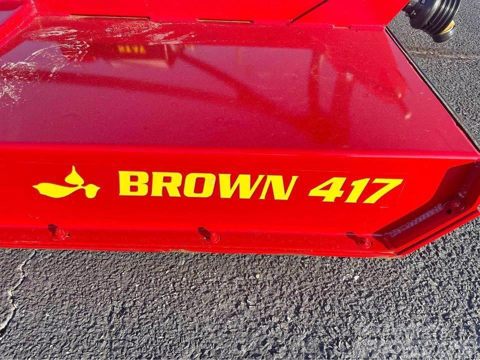 Brown 417 rotary cutter Bála aprító, vágó, csomagoló