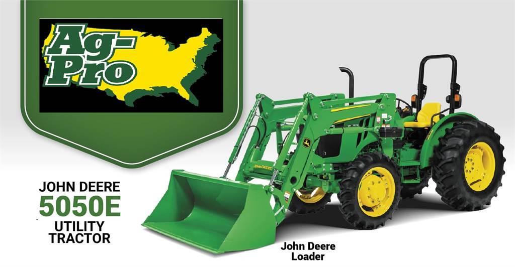 John Deere 5050E Traktorok