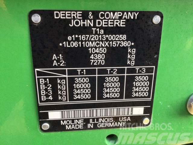 John Deere 6110M Traktorok