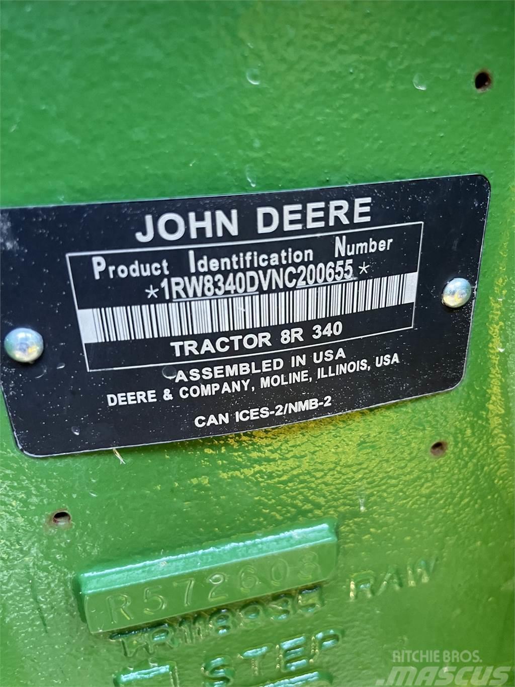 John Deere 8R 340 Traktorok