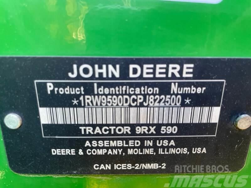 John Deere 9RX 590 Traktorok