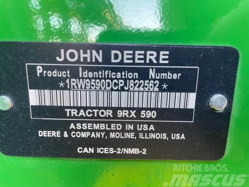 John Deere 9RX 590 Traktorok