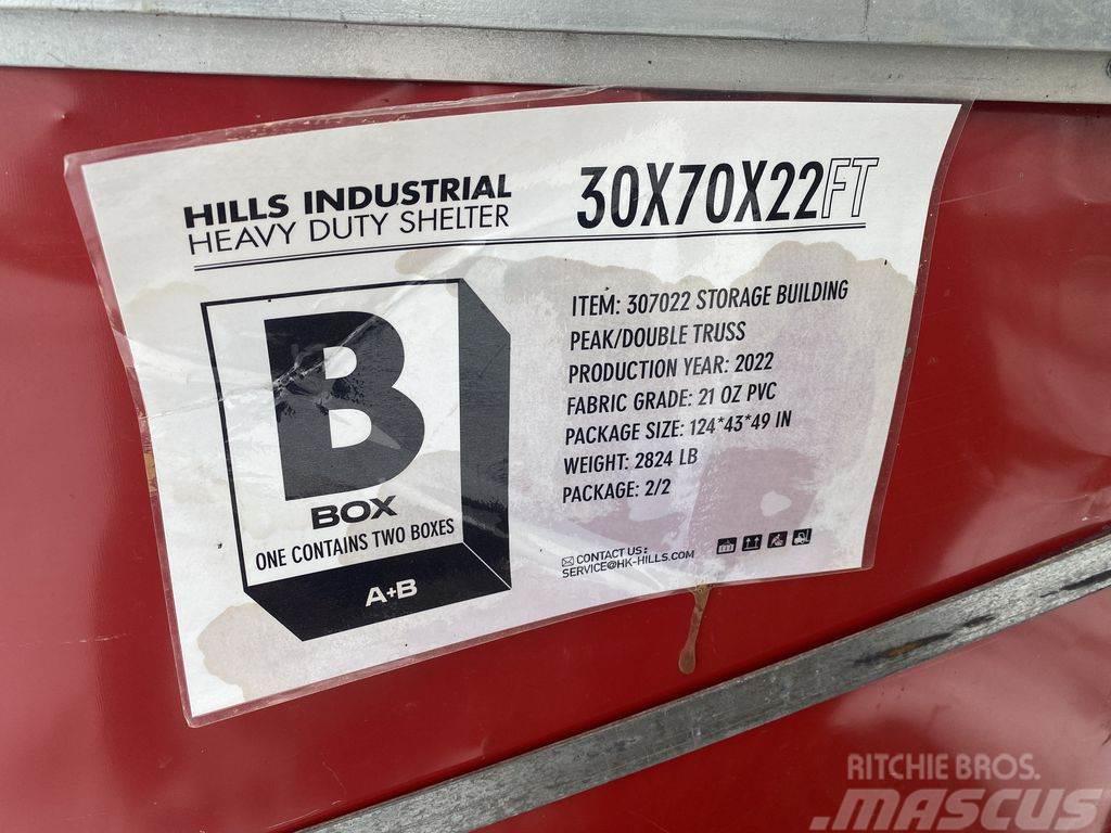  Hills Industrial Heavy Duty Shelter - 30'W x 70'L  Acélszerkezetes épületek
