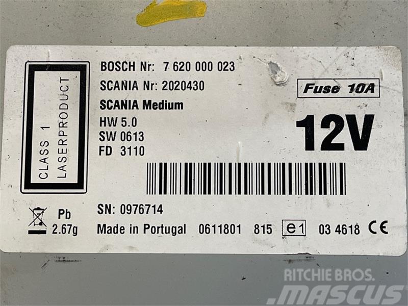 Scania SCANIA RADIO 2020430 Egyéb tartozékok