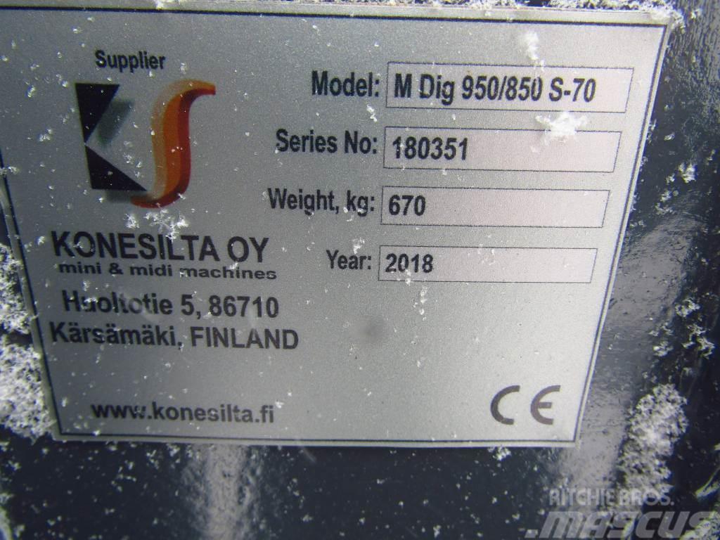  Kuokkakauha 950mm Kärsä S70, 18-24tn koneet Kanalak