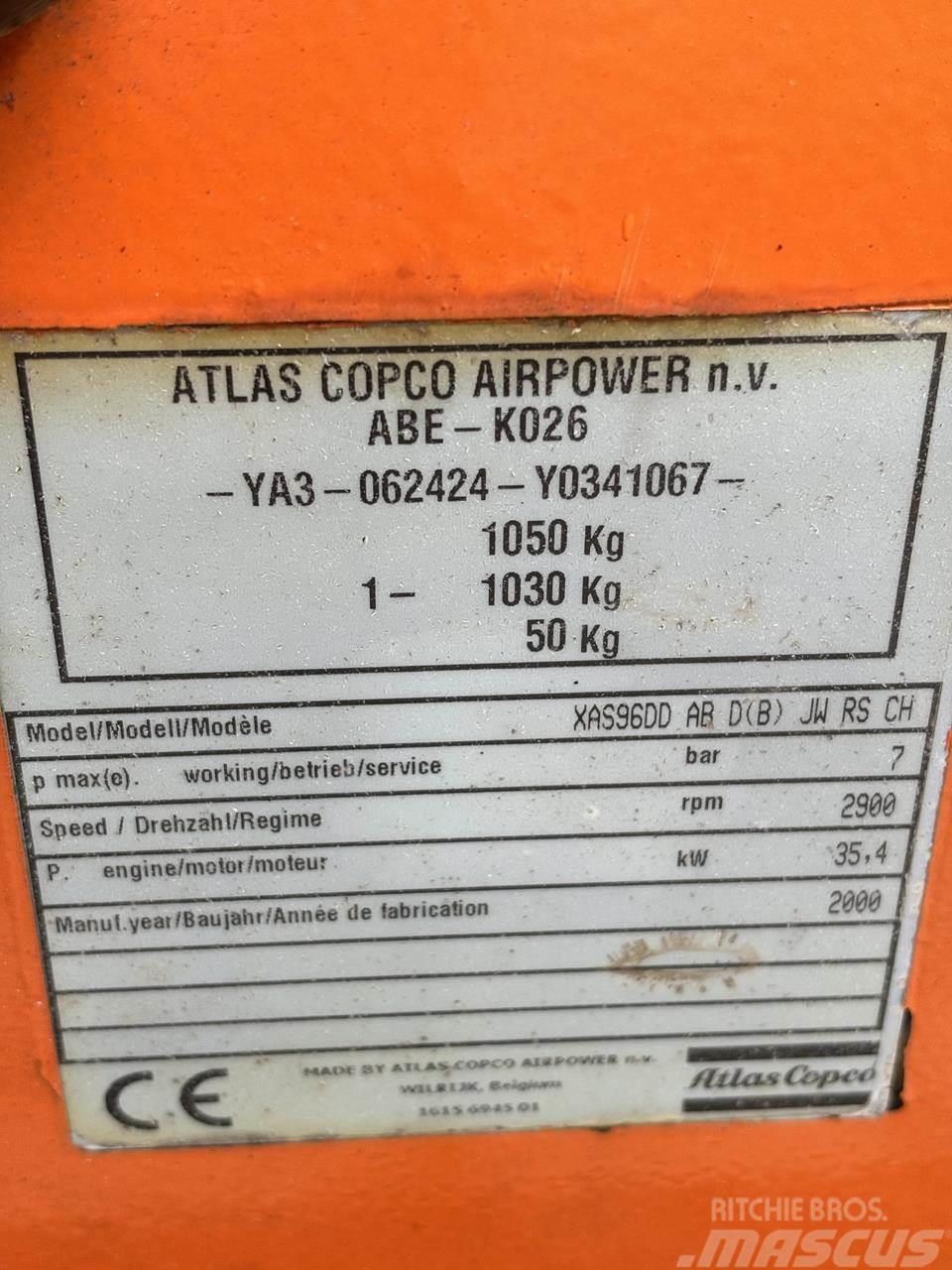 Atlas Copco XAS 97 DD Kompresszorok