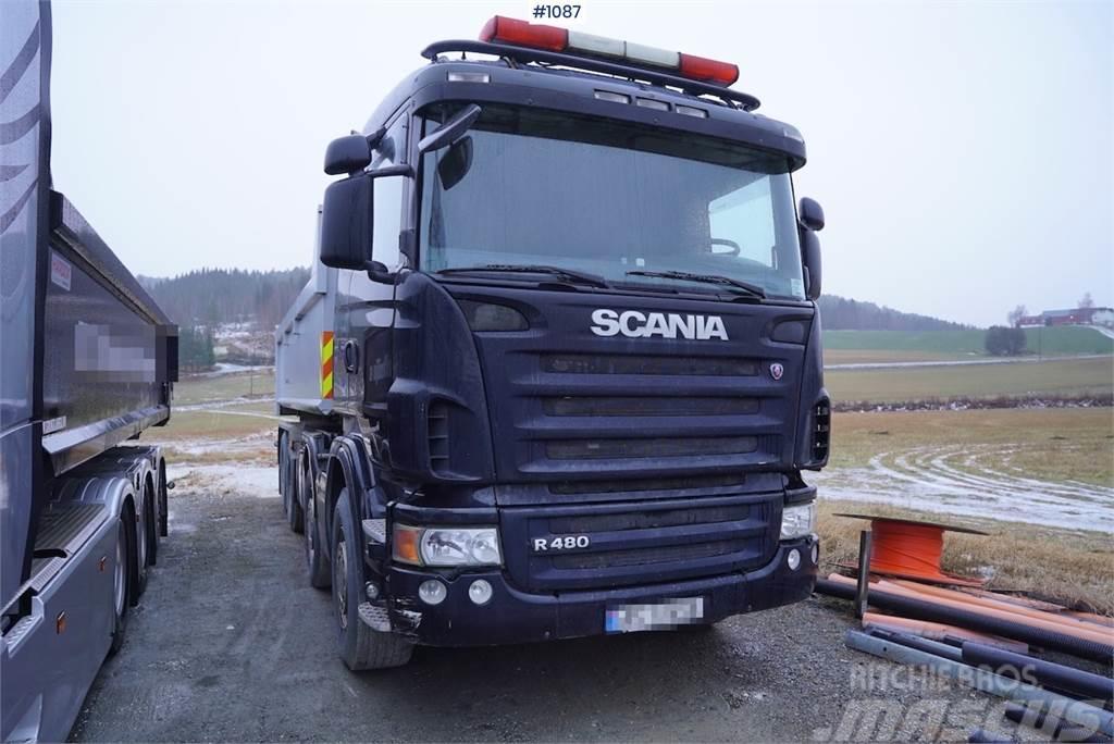 Scania R480 8x4 Dobozos teherautók