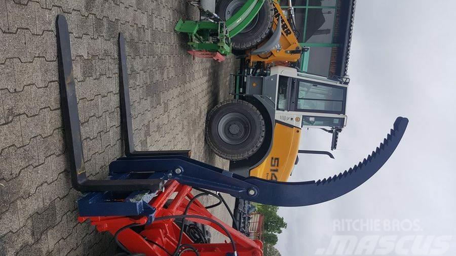  Dominator Palettengabel mit Niederhalter hydr. EUR Egyéb traktor tartozékok