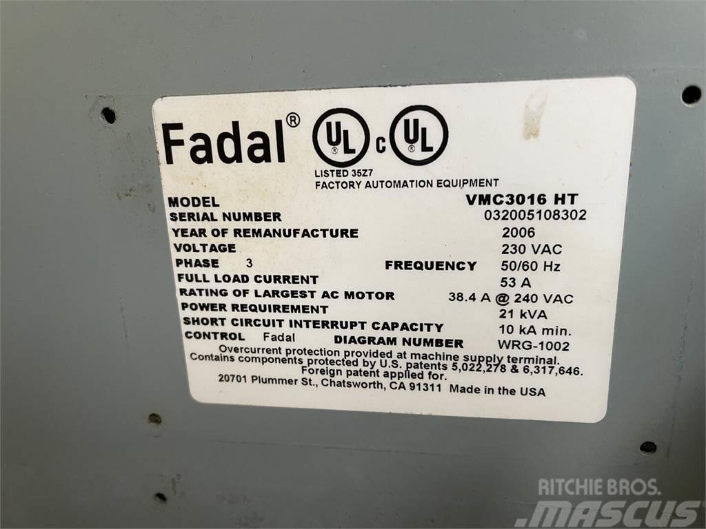 FADAL VMC3016 HT Egyebek
