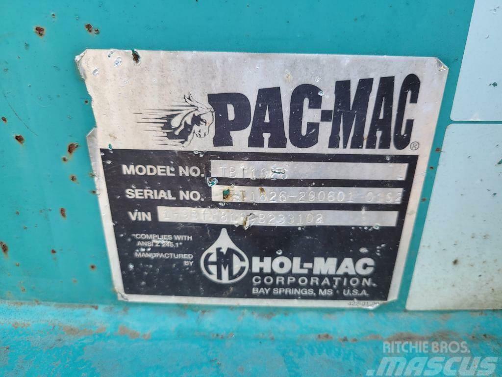  PAC-MAC TBT828 Billenő pótkocsik