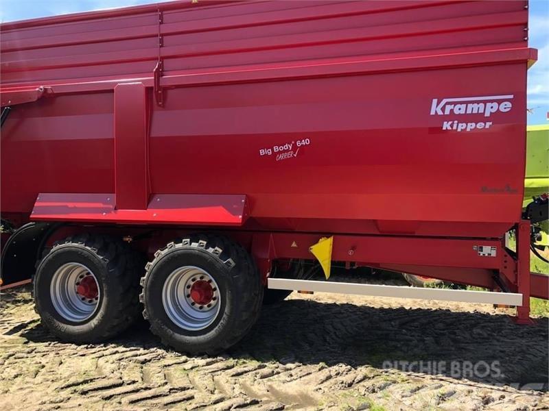 Krampe Big Body 640 Carrier - er hjemme Billenő Mezőgazdasági pótkocsik