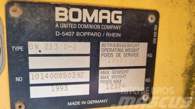 Bomag BW 213 D-2 / Walzenzug / Egydobos hengerek