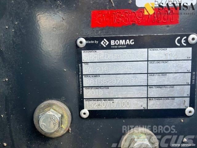 Bomag BW216-D40 Walzenzug/17t/3570h/TOP Egydobos hengerek