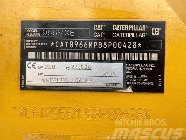 CAT 966 MXE **BJ2017 *10000/ZSA/Klima/German Machine Gumikerekes homlokrakodók