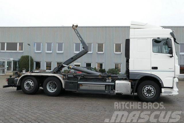 DAF XF 480 6x2, Meiller RS 21.70, Lenk-Lift-Achse Horgos rakodó teherautók