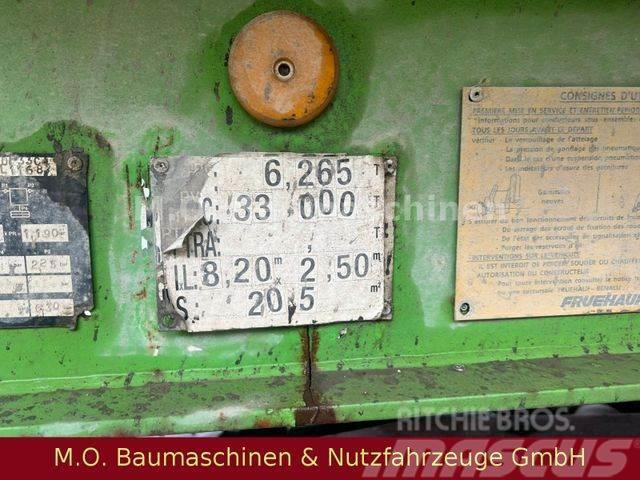 Fruehauf DF 33 C / 2 Achser / Blatt / 33 t Billenő félpótkocsik
