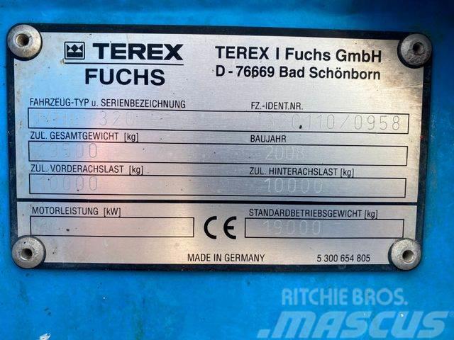 Fuchs MHL 320 Umschlagbagger **BJ. 2008 * 7701H Gumikerekes kotrók