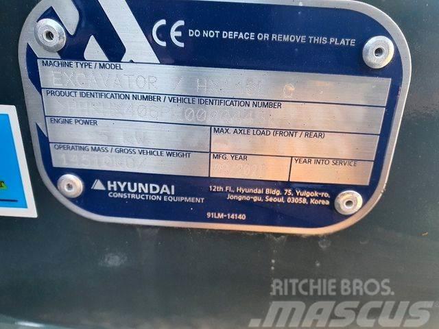 Hyundai HX140LC Lánctalpas kotrók