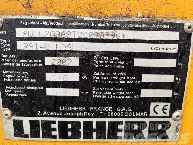 Liebherr R 914 Lánctalpas kotrók