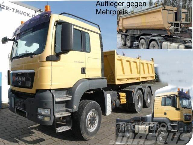 MAN TG-S 26.400 6x6 Wechselfahrgestell SZM/Kipper-EE Billenő teherautók