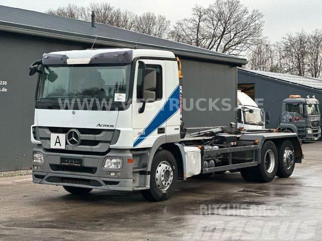 Mercedes-Benz Actros 2541 6x2 Euro5 HIAB-Abrollkipper Horgos rakodó teherautók