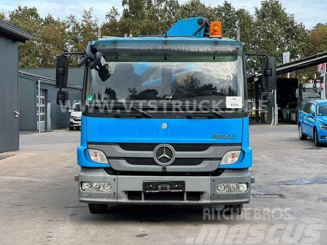 Mercedes-Benz Atego 822 4x2 MEILLER mit HMF Ladekran Billenő teherautók