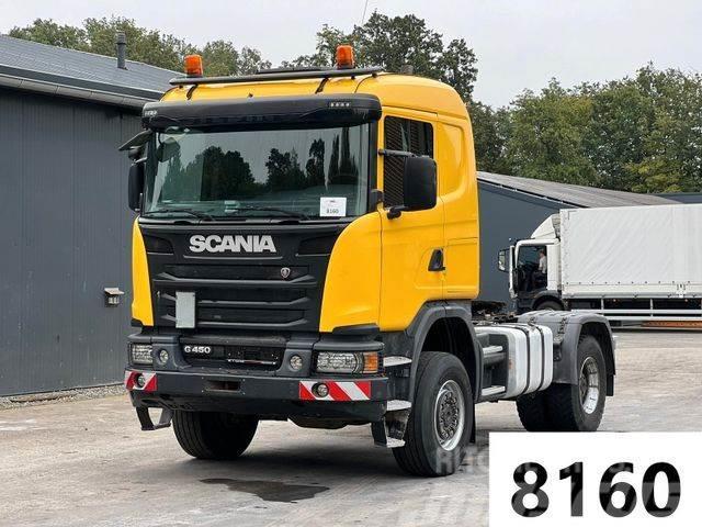 Scania G450 4x4 Euro 6 SZM Kipphydraulik Nyergesvontatók