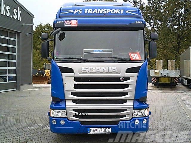 Scania R450 HIGHLINE Schubbodenhydraulik Nyergesvontatók