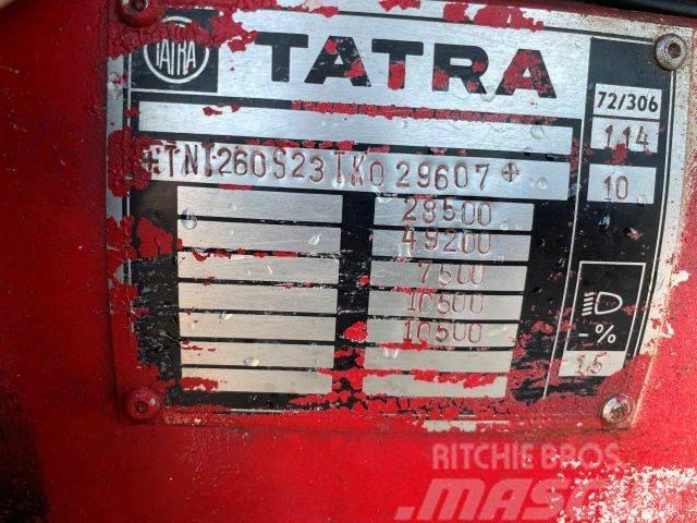 Tatra 815 threesided kipper 6x6 EURO 2 manual vin 607 Billenő teherautók