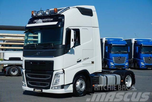 Volvo FH 4 / 500 / EURO 6 / ACC / XL / LOW DECK / MEGA Nyergesvontatók