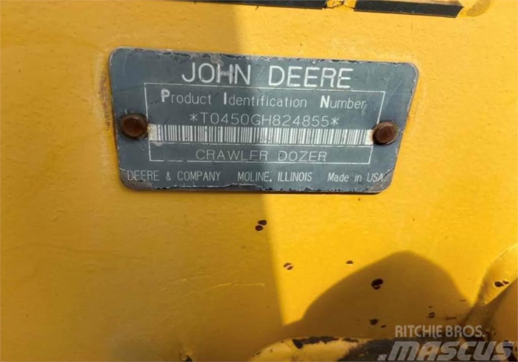 John Deere 450G lánctalpas dózerek