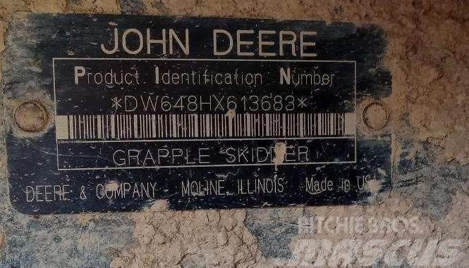 John Deere 648H Vonszolók