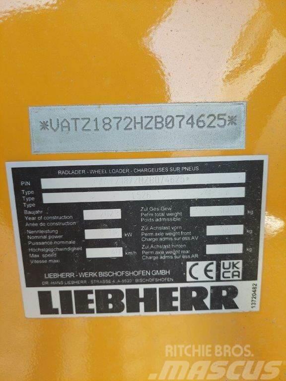 Liebherr L 526 Stereo G8.0-D V Gumikerekes homlokrakodók
