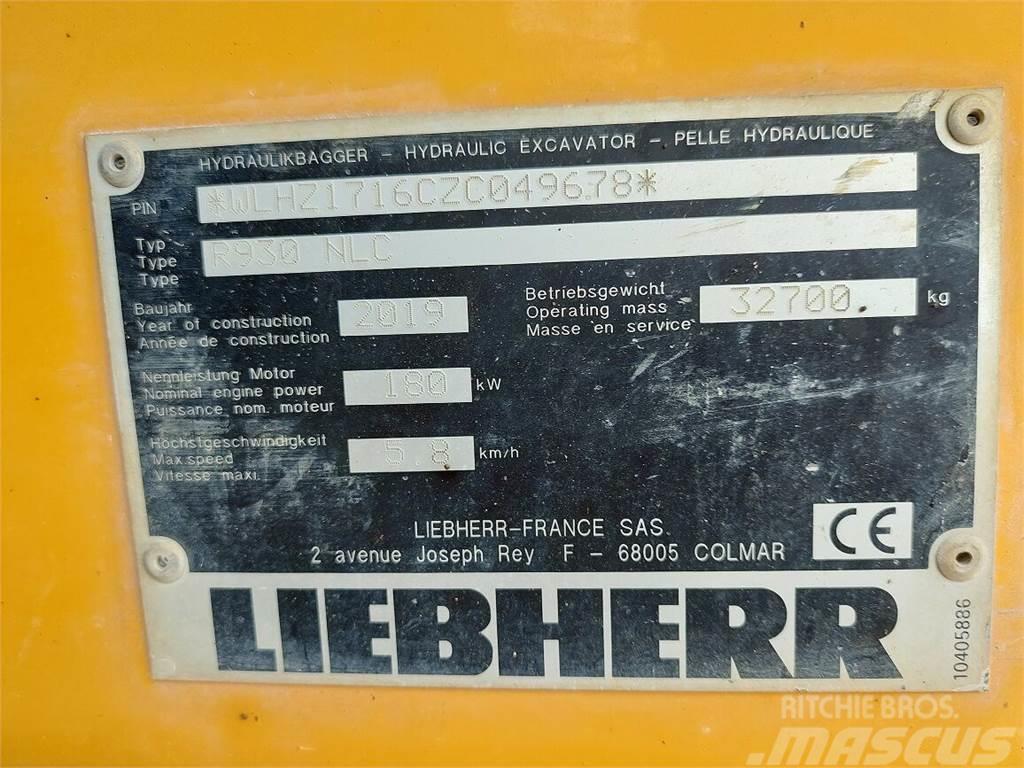 Liebherr R 930 NLC Lánctalpas kotrók