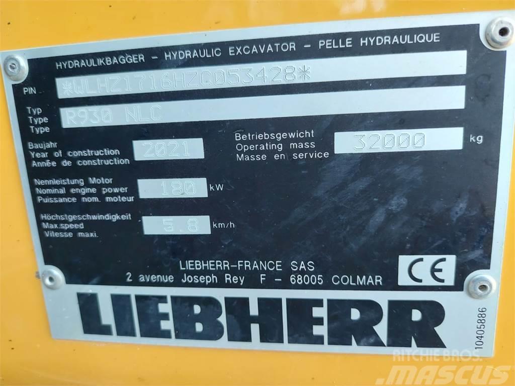 Liebherr R 930NLC Lánctalpas kotrók