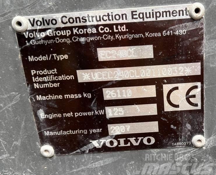 Volvo EC 240 CL Lánctalpas kotrók