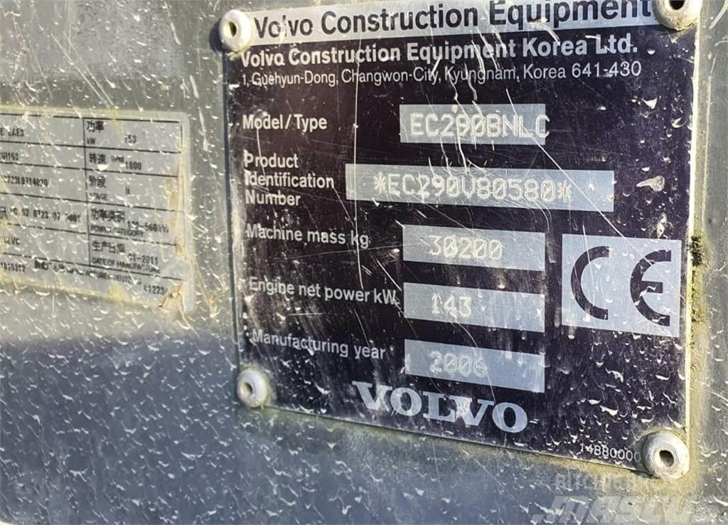 Volvo EC 290 BNLC Lánctalpas kotrók
