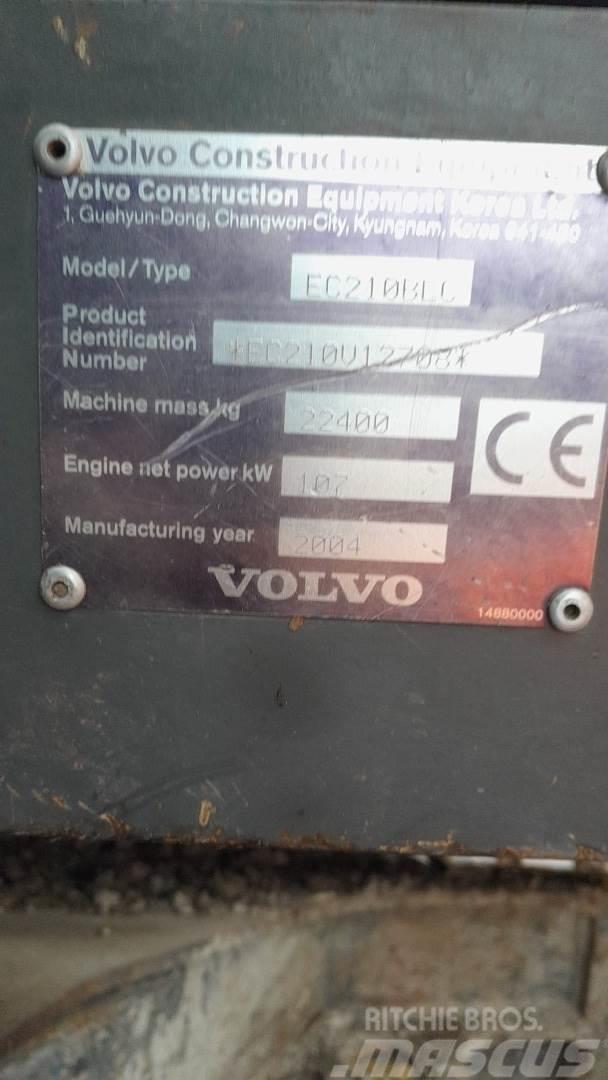 Volvo EC210BLC Lánctalpas kotrók